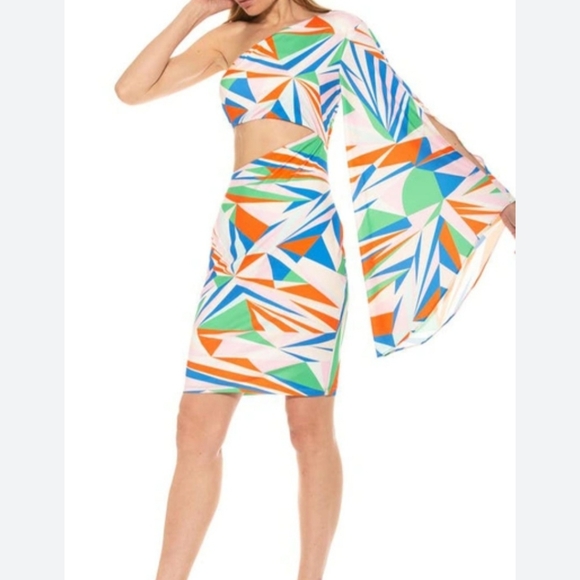 Alexia Admor Dresses & Skirts - Alexia Armor REESE ONE SHOULDER DRESS